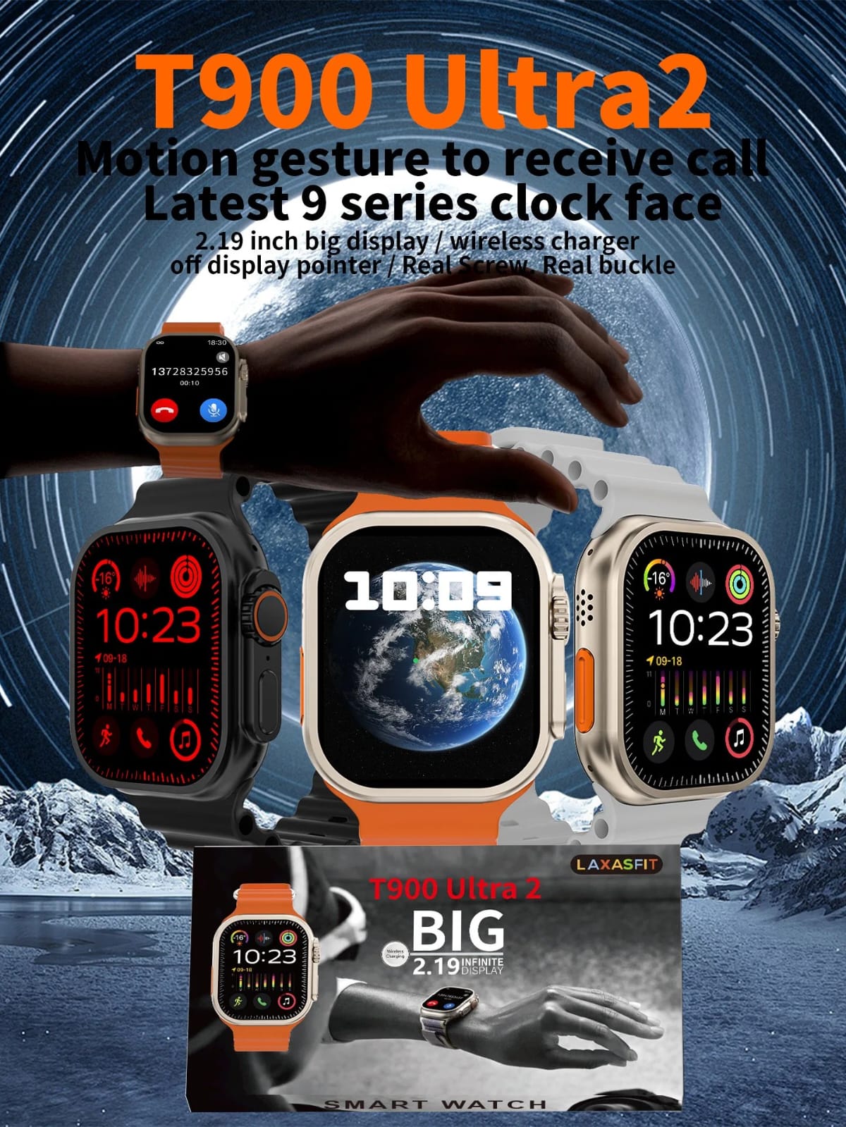 T900 Ultra 2 Smart Watch Series 9