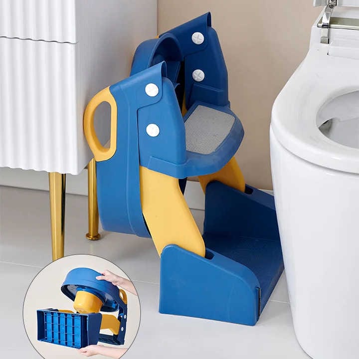 2 in 1 New infantes Folding Baby Potty Leader Training Seat