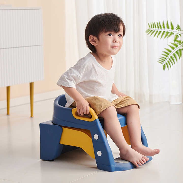 2 in 1 New infantes Folding Baby Potty Leader Training Seat