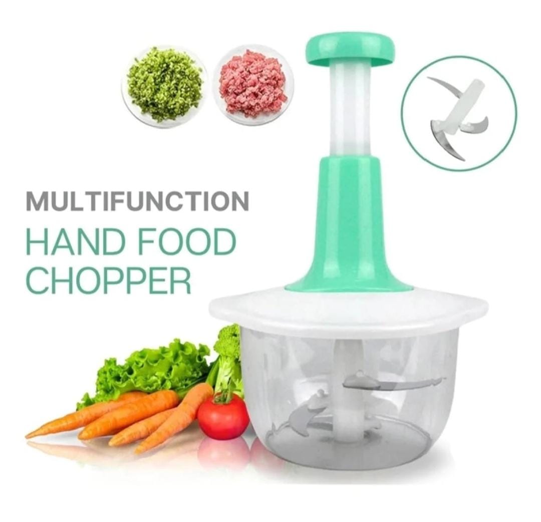 Manual Chopper-Mincer-Mixer-Blender To Chop-Garlics Food Chopper.