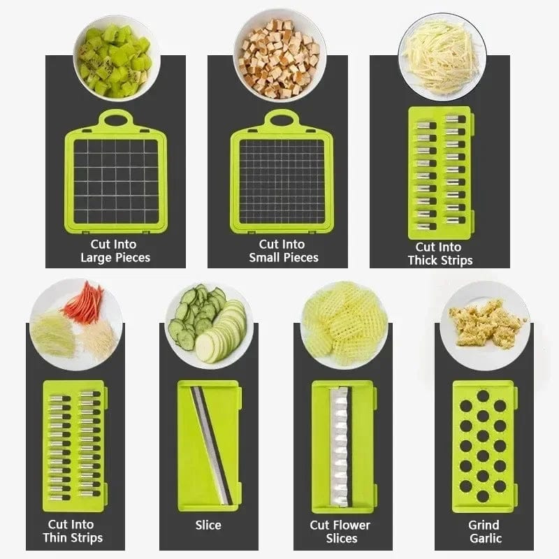 Multifunctional Vegetable Cutter Nicer Dicer Plus Salad Vegetable & Fruit Cutter.