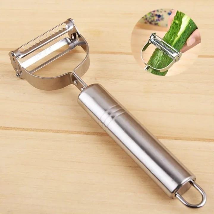 Multi-Function Stainless Steel Peeler & Grater.