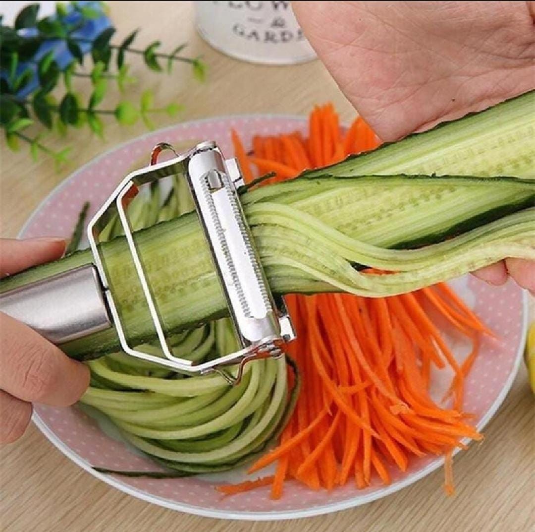 Multi-Function Stainless Steel Peeler & Grater.