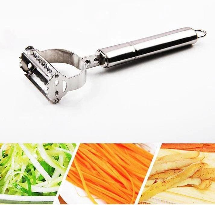 Multi-Function Stainless Steel Peeler & Grater.