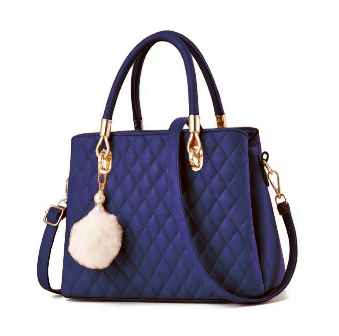 New Arrival Handbag With Daimond Grid For Women & Girls.