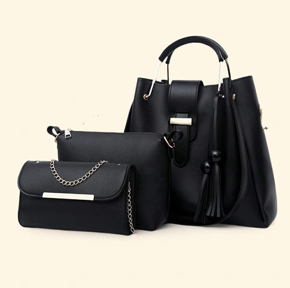 NEW ARRIVAL 3 PCS HANDBAG.