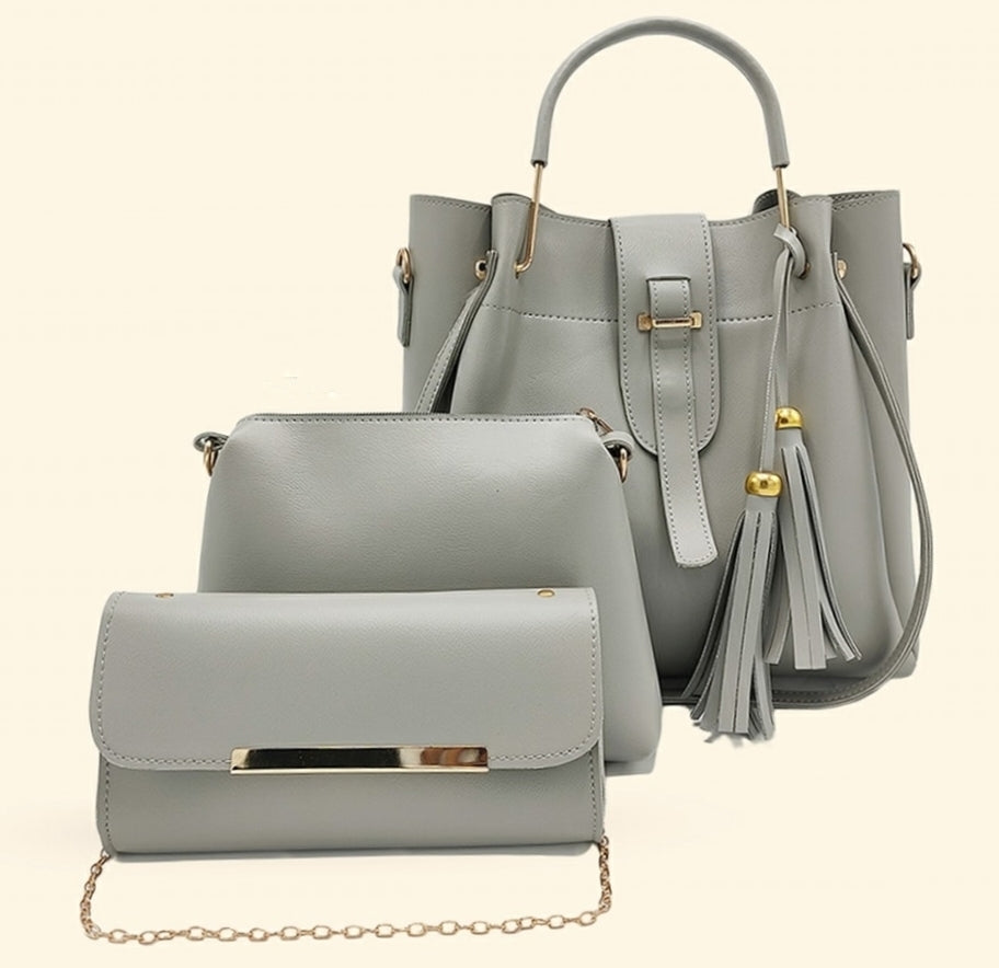 NEW ARRIVAL 3 PCS HANDBAG.