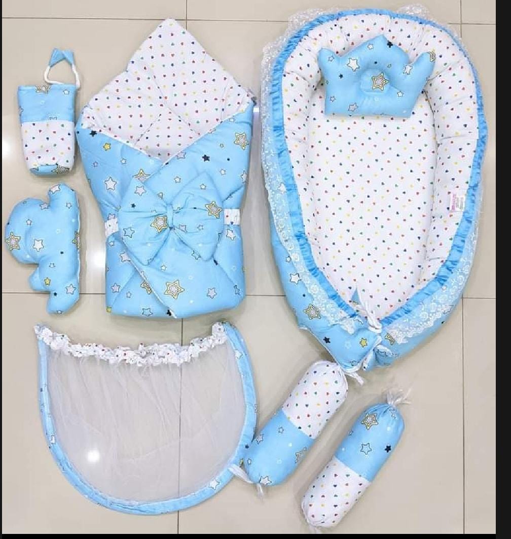 Turkish Style 9pcs Baby Carry Nest Set