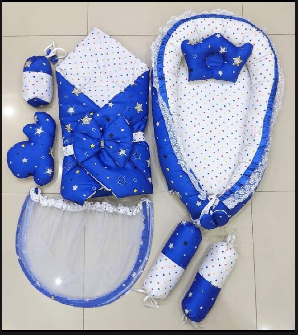 Turkish Style 9pcs Baby Carry Nest Set