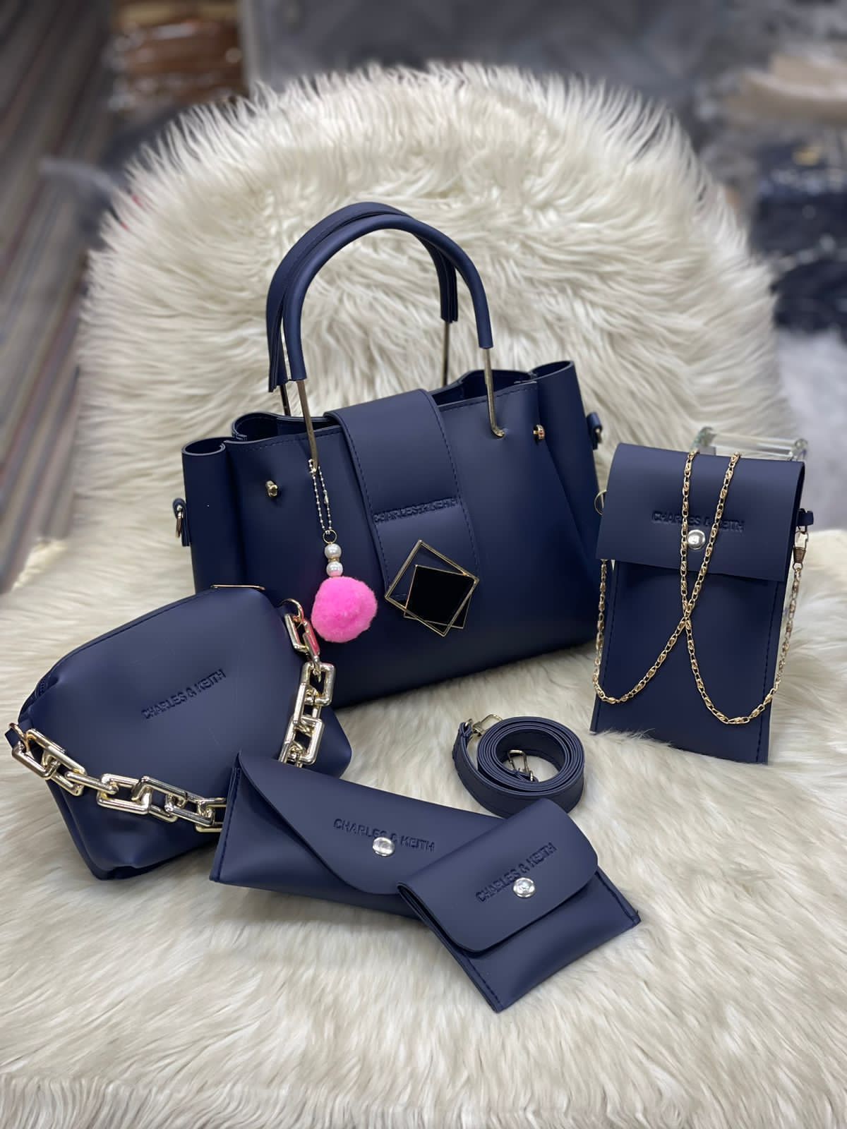 NEW ARRIVAL 5 PCS HANDBAG