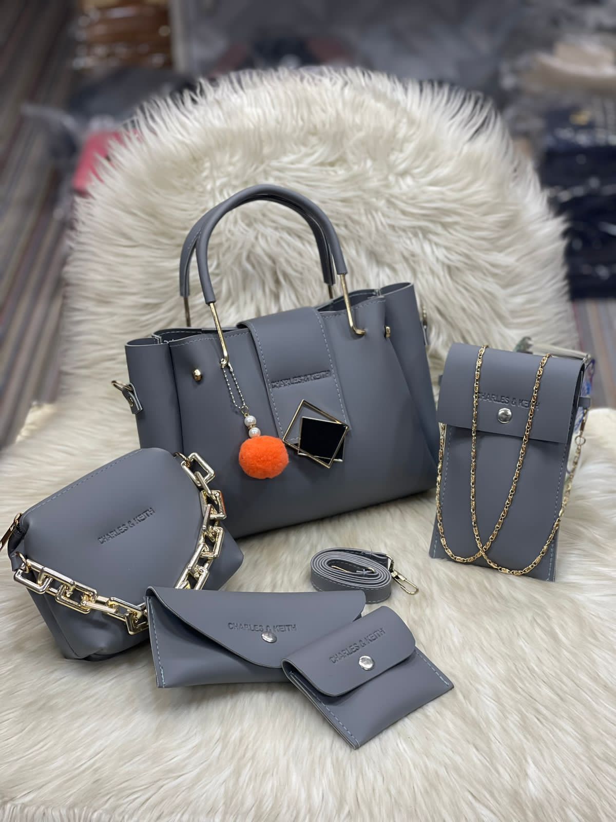 NEW ARRIVAL 5 PCS HANDBAG